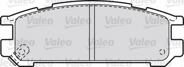 Valeo 598828 Brake Pad Set, disc brake 598828