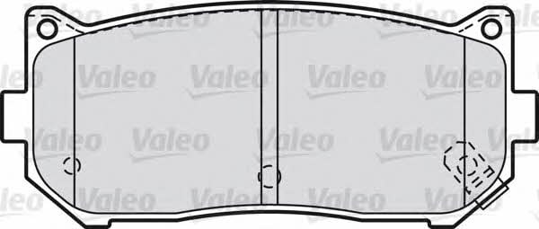 Valeo 598841 Brake Pad Set, disc brake 598841