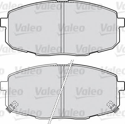 Valeo 598842 Brake Pad Set, disc brake 598842