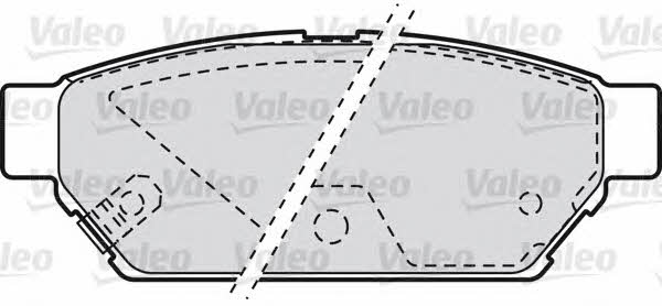Valeo 598844 Brake Pad Set, disc brake 598844