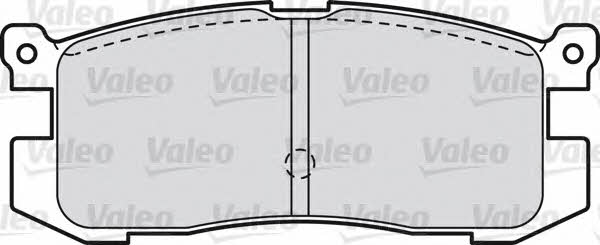 Valeo 598846 Brake Pad Set, disc brake 598846