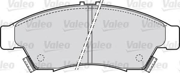 Valeo 598848 Brake Pad Set, disc brake 598848