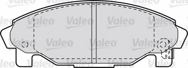 Valeo 598850 Brake Pad Set, disc brake 598850