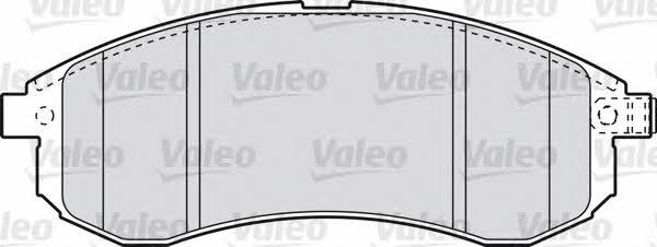 Valeo 598855 Brake Pad Set, disc brake 598855