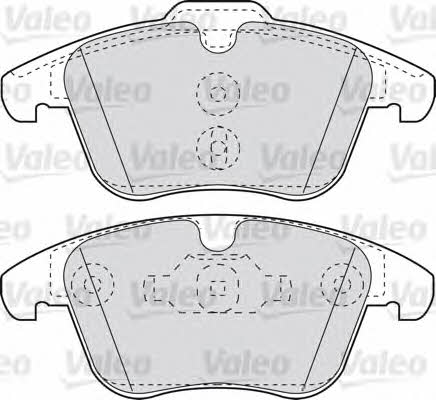Valeo 598879 Brake Pad Set, disc brake 598879