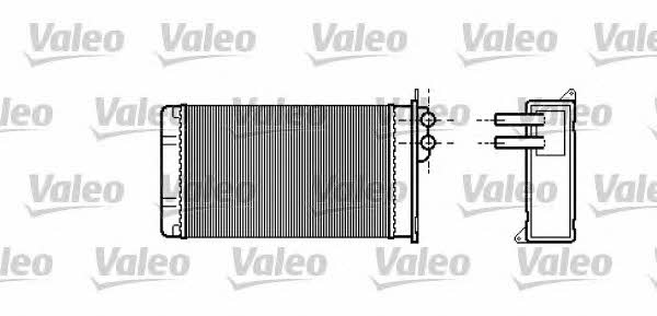 Valeo 812333 Heat exchanger, interior heating 812333