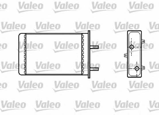 Valeo 812334 Heat exchanger, interior heating 812334