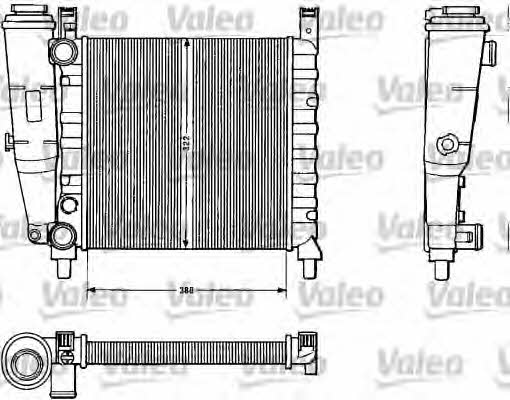 Valeo 883812 Radiator, engine cooling 883812