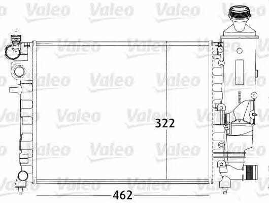 Valeo 731498 Radiator, engine cooling 731498