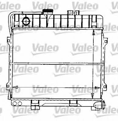 Valeo 731507 Radiator, engine cooling 731507