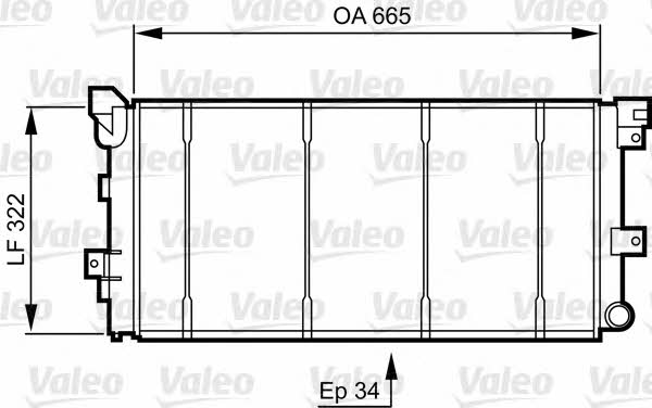 Valeo 731531 Radiator, engine cooling 731531