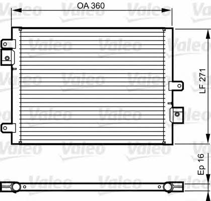 Valeo 814167 Cooler Module 814167