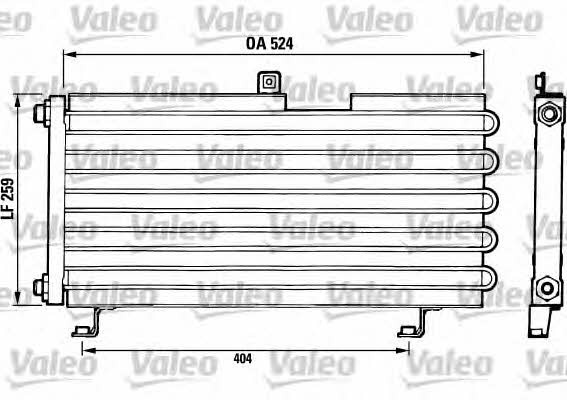 Valeo 816634 Cooler Module 816634