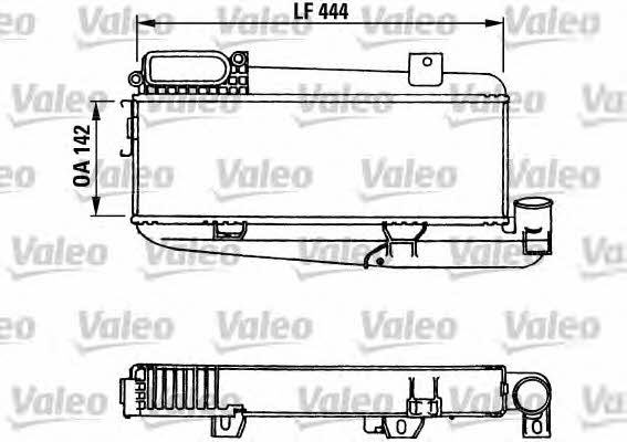 Valeo 816789 Intercooler, charger 816789