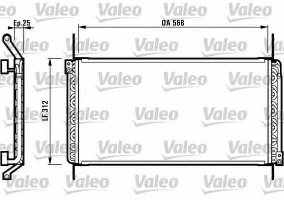 Valeo 817025 Cooler Module 817025