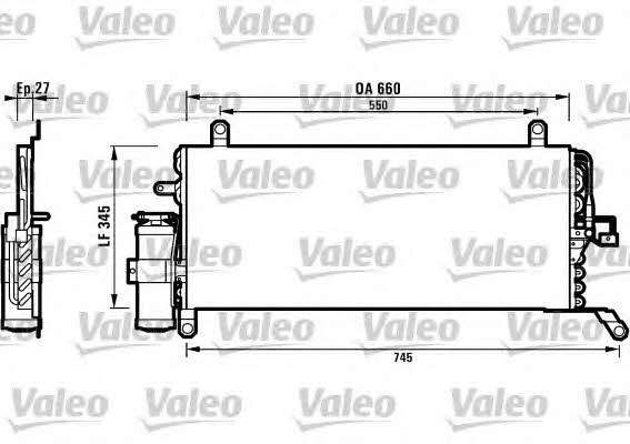 Valeo 817050 Cooler Module 817050