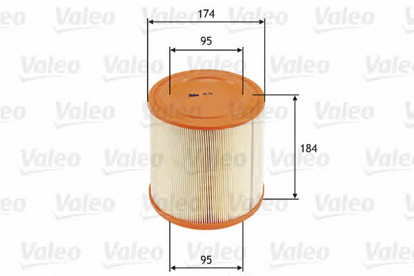 Air filter Valeo 585740