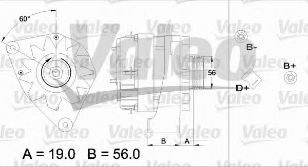 436343 Valeo Alternator