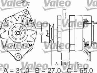 Valeo 436360 Alternator 436360