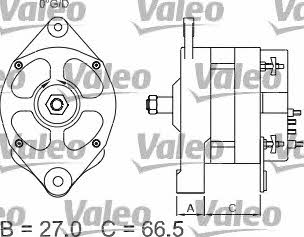 Valeo 436434 Alternator 436434