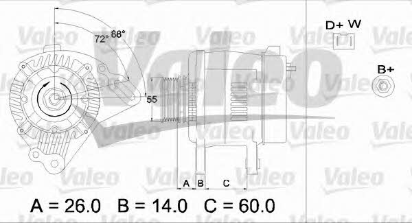 Buy Valeo 436443 – good price at EXIST.AE!