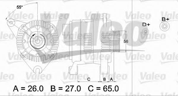 Alternator Valeo 436489