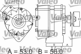 Valeo 436581 Alternator 436581