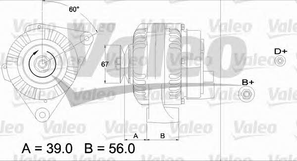Alternator Valeo 436258