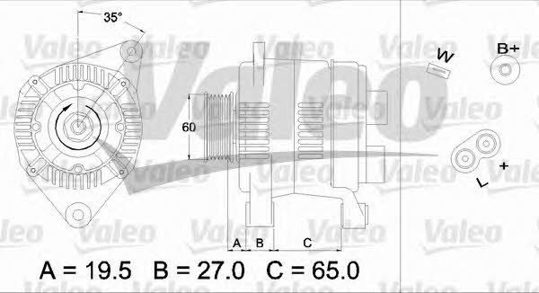 Alternator Valeo 436637