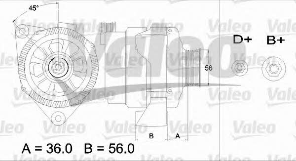 Alternator Valeo 436654