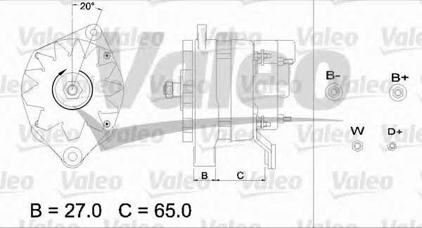 Alternator Valeo 436663