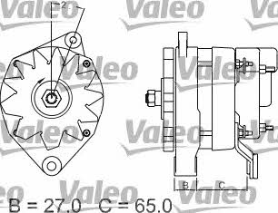 436664 Valeo Alternator