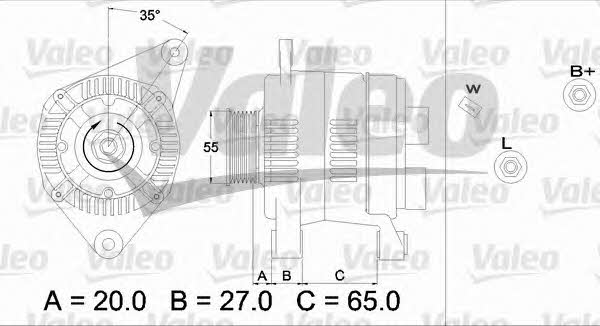 Alternator Valeo 436728