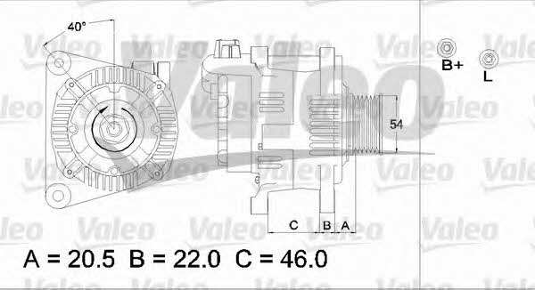 Alternator Valeo 437137
