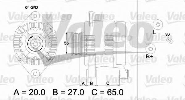 Alternator Valeo 437140