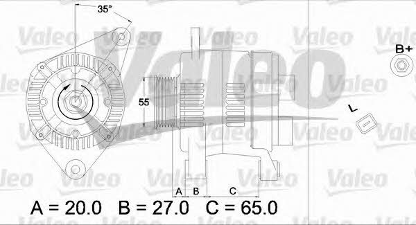 Alternator Valeo 437197