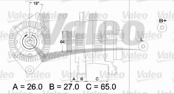 Alternator Valeo 437204