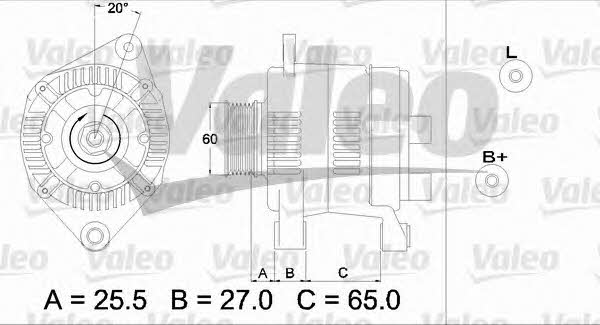 Alternator Valeo 437349