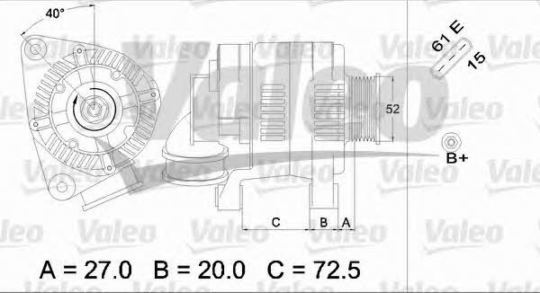 Buy Valeo 437363 – good price at EXIST.AE!