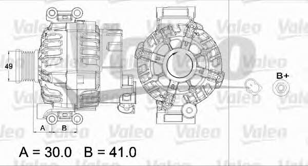 Alternator Valeo 437435