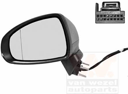 Van Wezel 0301817 Rearview mirror external left 0301817