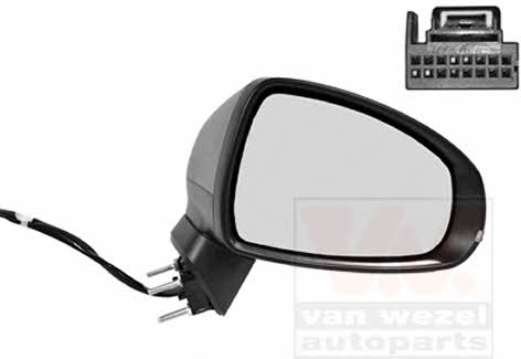 Van Wezel 0301818 Rearview mirror external right 0301818