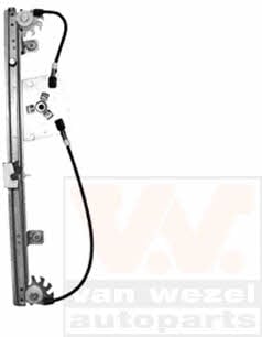 Window winder mechanism Opel Vectra C: 3768263 Van Wezel Power window left