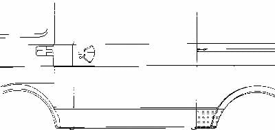 5858141 Van Wezel Repair part rear fender left