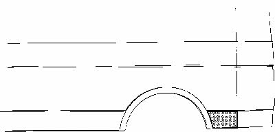 Fender repair parts Volkswagen LT 28-35: 5858143 Van Wezel Repair part rear fender left