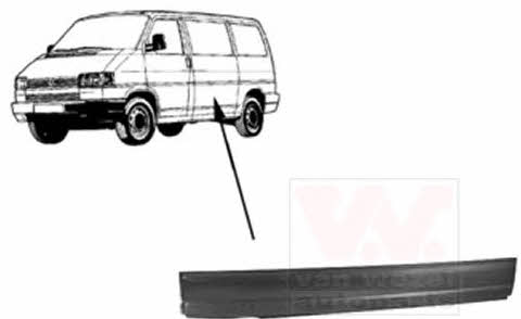 Fender repair parts Volkswagen: 5874110 Van Wezel Repair part fender