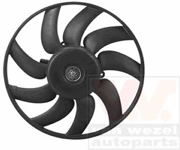 Van Wezel 0327747 Hub, engine cooling fan wheel 0327747
