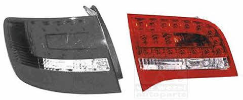 Rear tail light Audi A6: 0340937 Van Wezel Tail lamp inner left