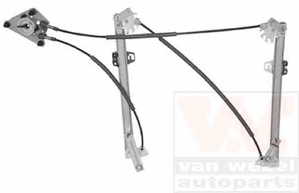 Window regulator Audi A1 Sportback: 0301262 Van Wezel Power window right