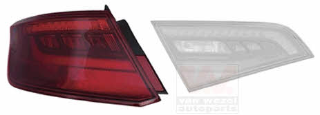 0336925 Van Wezel Tail lamp outer left